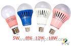 High Brightness 18W SMD LED E26 Globe Bulbs 6000K 3000K Matt White , AC 230V 120V