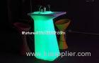 Remote control LED Cocktail Table , Glowing table furniture