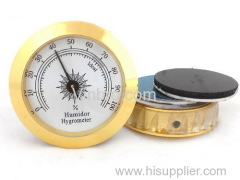 VINBRO.COM Cigar Accessories Portable Analog Digital Hygrometers Adjustable Round Rectangle Humidifiers For Cigar Boxes