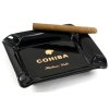 VINBRO.COM Popular 1/2/3/4 Count Crystal Tabletop Cigar Cigarette Pipe Ashtray Wooden Leather Folding Pocket Ashtrays