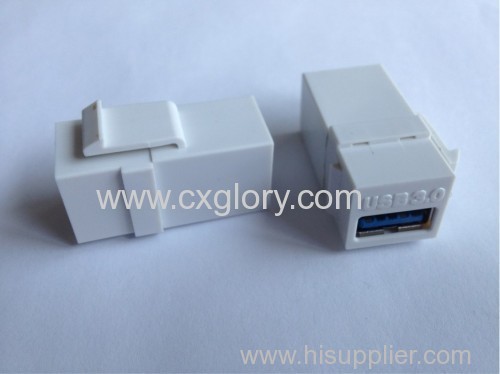 USB 3.0 Coupler Keystone Jack USB 3.0 Female to Female