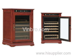 VinBRO Wine Cellar Cabinet Furniture Residential Wine Refrigerator Coolers 50/100/200 Bottle Electric Wood Wine Coolers