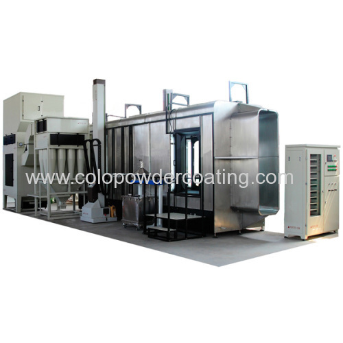 China powder booth system