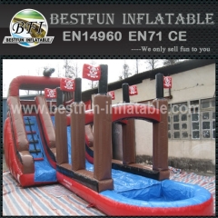 Giant Priate Ship Inflatable Water Slide