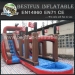 Priate Themed Inflate Water Slide with Pool