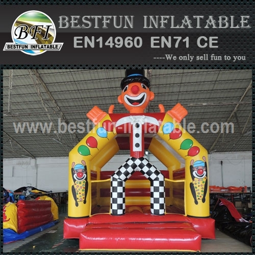 Happy Clown Inflatable Bouncer