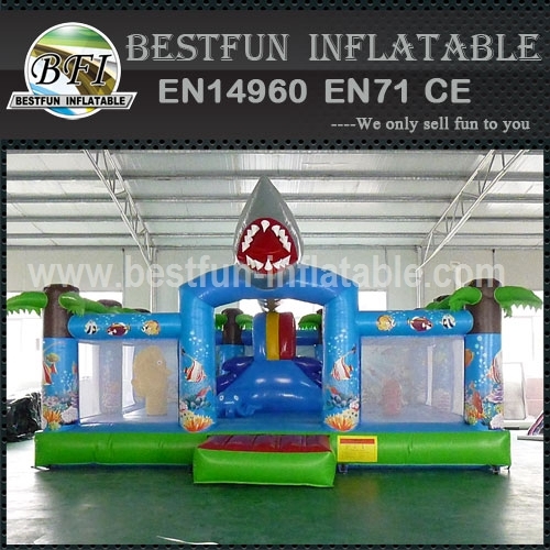 Shark Park Inflatable Bounce House