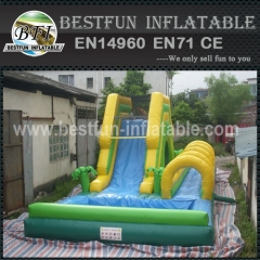 Inflate Water Slide with Slip n Pool