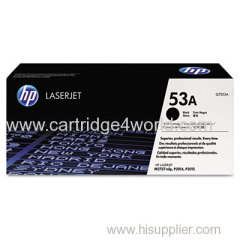 Reset Toner Cartridges For Hp 53A Original Laser Toner In Good Quality China Supplier