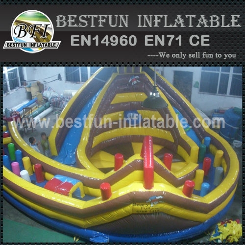 Inflatable Amusement Park Obstacle Course