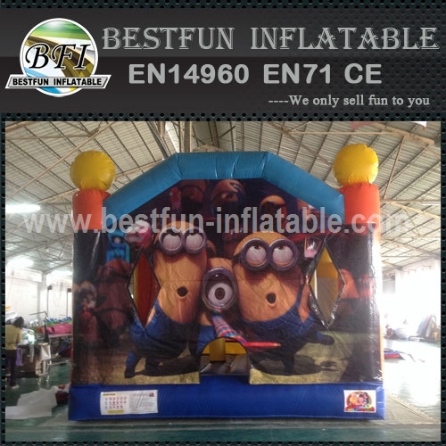 Print Minions Themed Bouncer Inflatable Combo