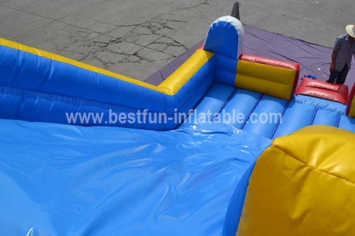 Big Circus Performers Inflatable Slide