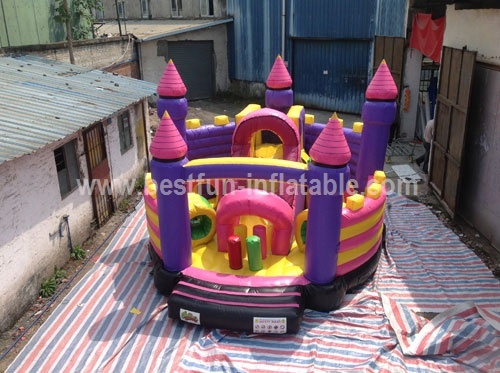 Commercial Grade Princess Inflatable Bouncer Castle