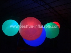 Exhibition Spheres Inflatable Led Lighting