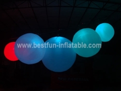 Exhibition Spheres Inflatable Led Lighting