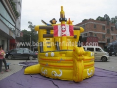 Giant Inflatable Black Pearl Pirate Slide