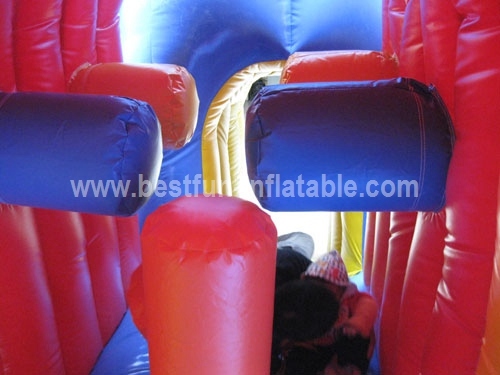 Giant Inflatable Bouncer Combo with Double Line Slide