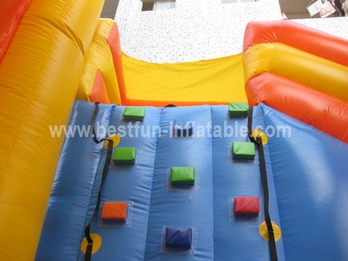 Giant Inflatable Bouncer Combo with Double Line Slide