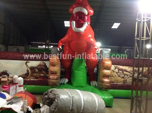 Giant Print Inflatable Dragon Theme Park