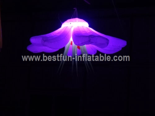 Hanging Inflatable LED Flower Decorations