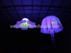 Hanging Inflatable LED Flower Decorations