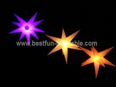 Hanging Inflatable LED Stars and Spheres