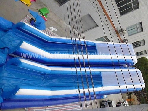 Inflatable Double Tube Water Slide