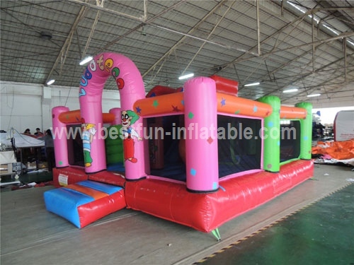 Inflatable Grown Bouncy Castle & Obstacle Course & Slide for Sale