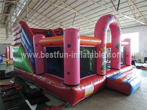 Inflatable Grown Bouncy Castle & Obstacle Course & Slide for Sale