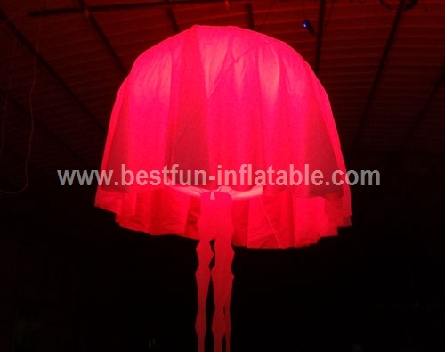 Inflatable Jellyfish LED Party Decorations Light