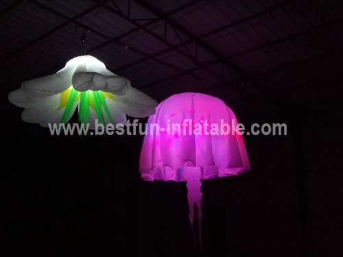 Inflatable Jellyfish LED Party Decorations Light