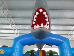 Inflatable Shark Bite Jumper / Bounce House