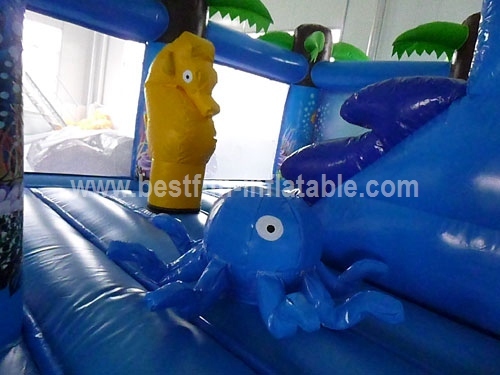Inflatable Shark Bite Jumper / Bounce House