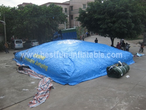 Inflatable Trampoline Big Air Bag