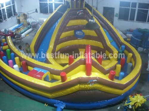 Kids Play Style Obstacle Course Inflatable Rentals