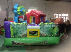 Kids Zone Inflatable Farm Themed Obstacle Course