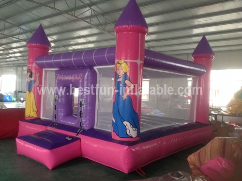 Pink Princess Inflatable Bouncer