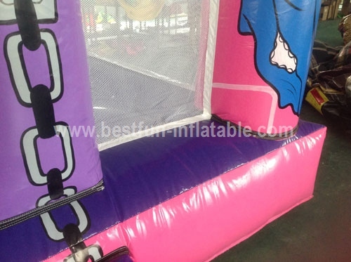 Pink Princess Inflatable Bouncer