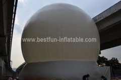 White Inflatable Portable Magic Projection Dome for Planetarium Laser Shows
