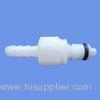 3/16" plastic quick coupling of IMD1603HB male in pipe fitting