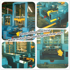 0.5-6m/min speed automated H beam automatic assembling machine