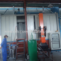 LPG tank powder coating line