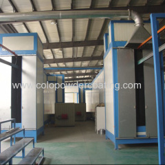 LPG tank powder coating line