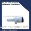3/16" POM quick disconnector of IL 1603HB male in pipe fitting for washroom