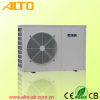 Air to water house heat pump for room heating and hot water