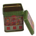 Small square candy tin