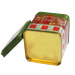 Small square candy tin