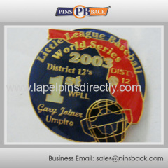 Hard enamel pin badge