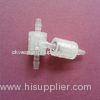 PP Shut Off Spring Valve , 1/8" Plastic Non Return Gas Flow Control Valves