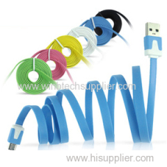 3M No-o-dle Style Micro USB Charger Cable for Samsung Galaxy S4 S3 i9300 i9500 for for HTC / LG / Sony / Nokia